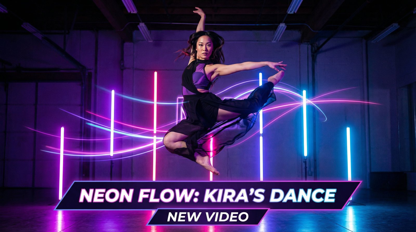 海角社区霓虹舞者创意舞蹈视频